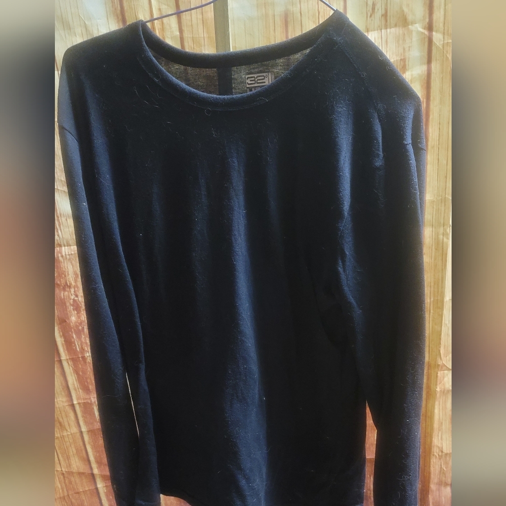Men's long sleeve dark blue 32° degrees heat L/G